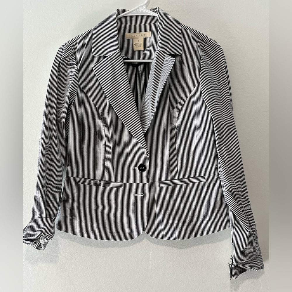 Sandro Striped Blazer
Size S